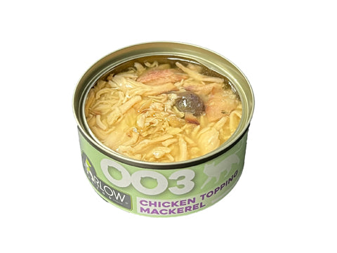 Harlow Blend 003 Chicken Topping Mackerel Wet Cat Food 80g