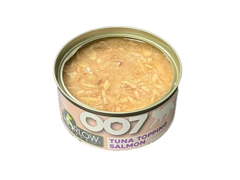 Harlow Blend 007 Tuna Topping Salmon Wet Cat Food 80g