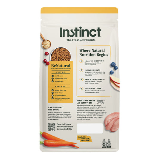 Instinct Be Natural Real Chicken & Brown Rice Recipe Dry Dog Food