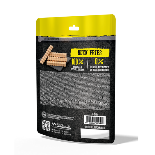Absolute Holistic Freeze Dried Raw Treats For Cats & Dogs - Duck Fries (60g)