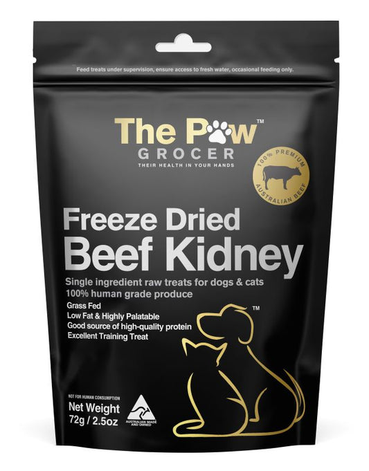The Paw Grocer Beef Kidney Freeze-Dried Treats 72g
