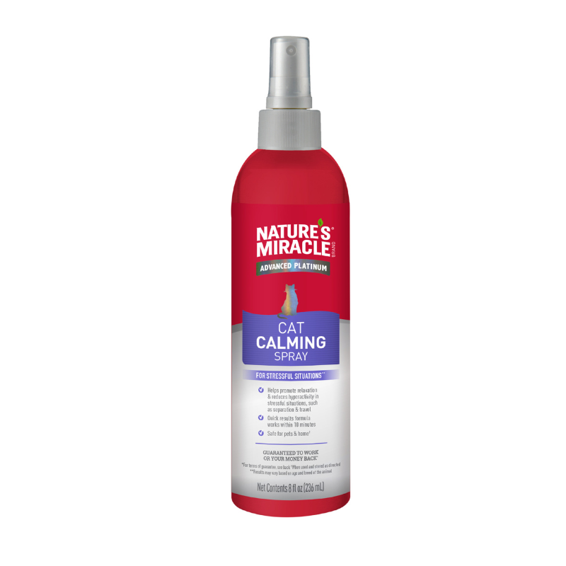 Nature’s Miracle Advanced Platinum Cat Calming Spray - 8oz