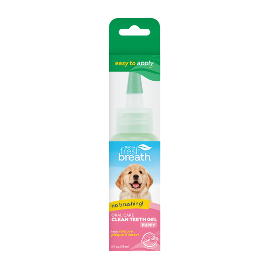 Tropiclean Fresh Breath Puppy Oral Care Kit For Dogs