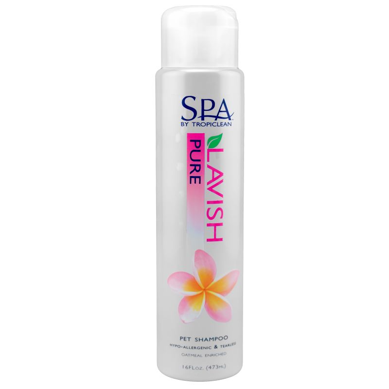 Tropiclean Spa Lavish Pure Hypoallergenic & Tearless Pet Shampoo 16oz
