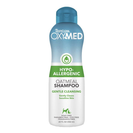 Tropiclean OxyMed Hypoallergenic Oatmeal Dog & Cat Shampoo 592ml