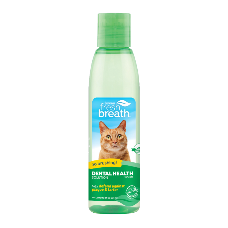 Tropiclean Fresh Breath Oral Care Water Additive For Cats 8oz