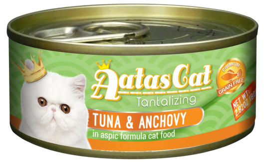 Aatas Cat Tantalizing Tuna & Anchovy 80g