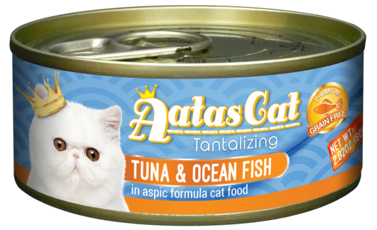Aatas Cat Tantalizing Tuna & Ocean Fish 80g