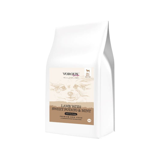 Vorous Lamb With Sweet Potato & Mint Small Breed Adult Grain-Free Dry Dog Food