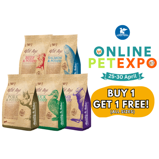 Pet Expo Promo - Buy 1 Get 1 Free Absolute Bites Wild Age For Dogs