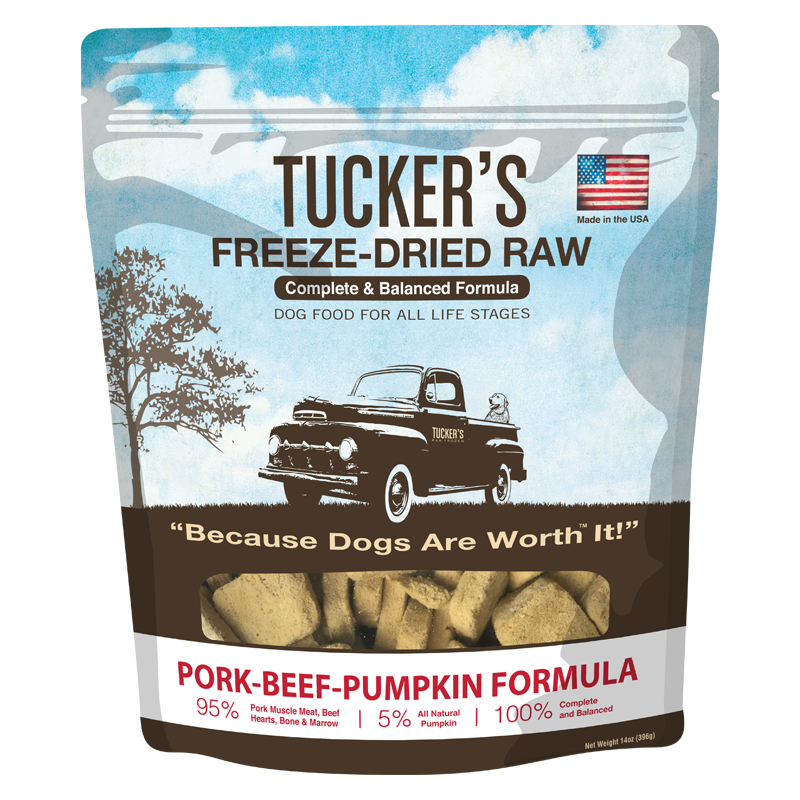 [3 for $138] Tucker's Pork-Beef-Pumpkin 14oz