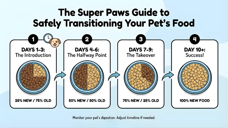 The Art of the Switch: How to Safely Transition Your Dog or Cat to New Food