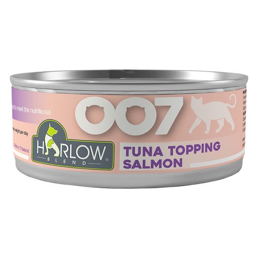 Harlow Blend 007 Tuna Topping Salmon Wet Cat Food 80g