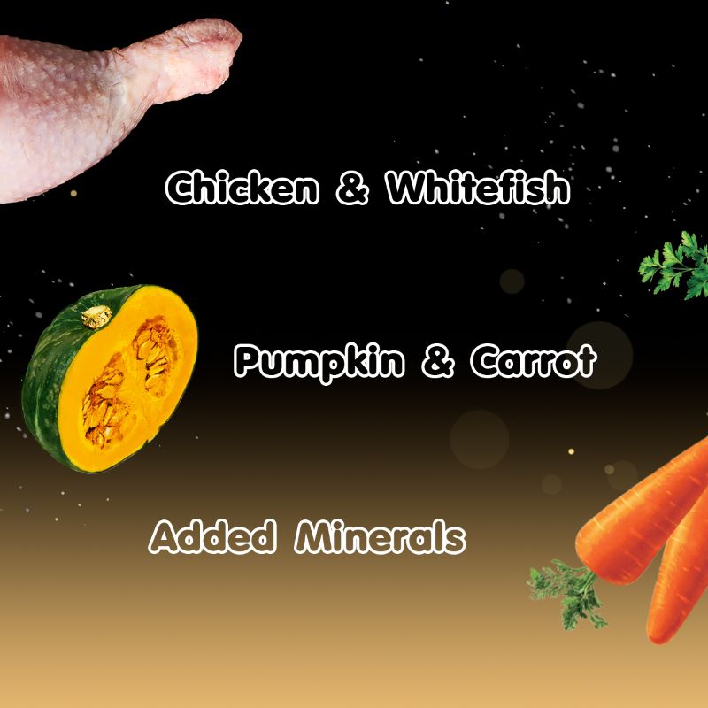 Cesar Chicken Meat with Surimi & Vegetables in Jelly 70g