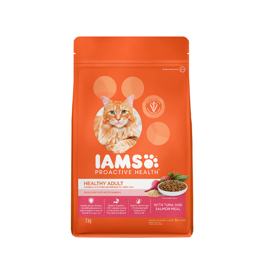 IAMS Proactive Health Premium Cat Food Dry Food in Tuna And Salmon
