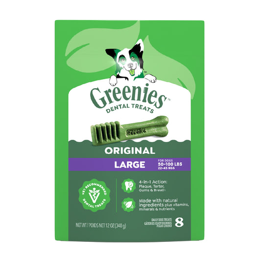 GREENIES Dog Treats for Dental Care Original Large 340g