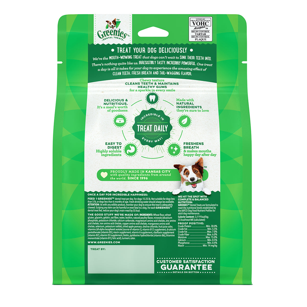 GREENIES Dog Treats for Dental Care Original Petite 85g/170g/340g
