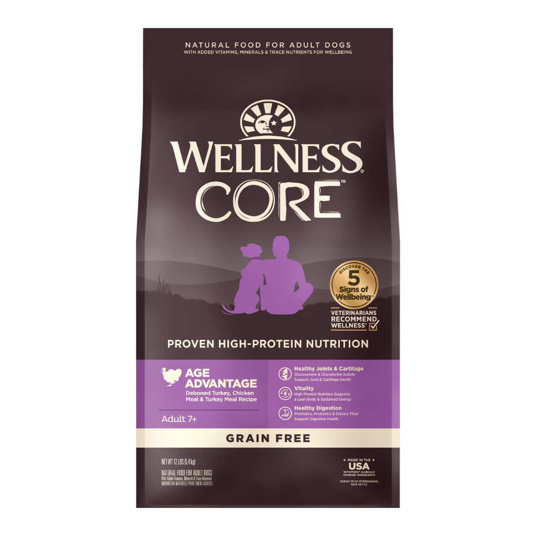 Wellness Core Grain Free Senior Age Advantage