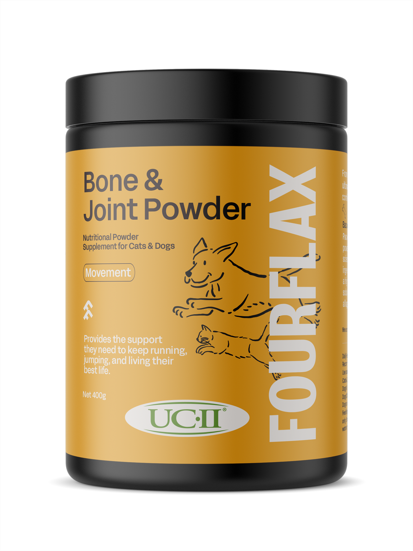 Fourflax Bone & Joint Powder for Dogs