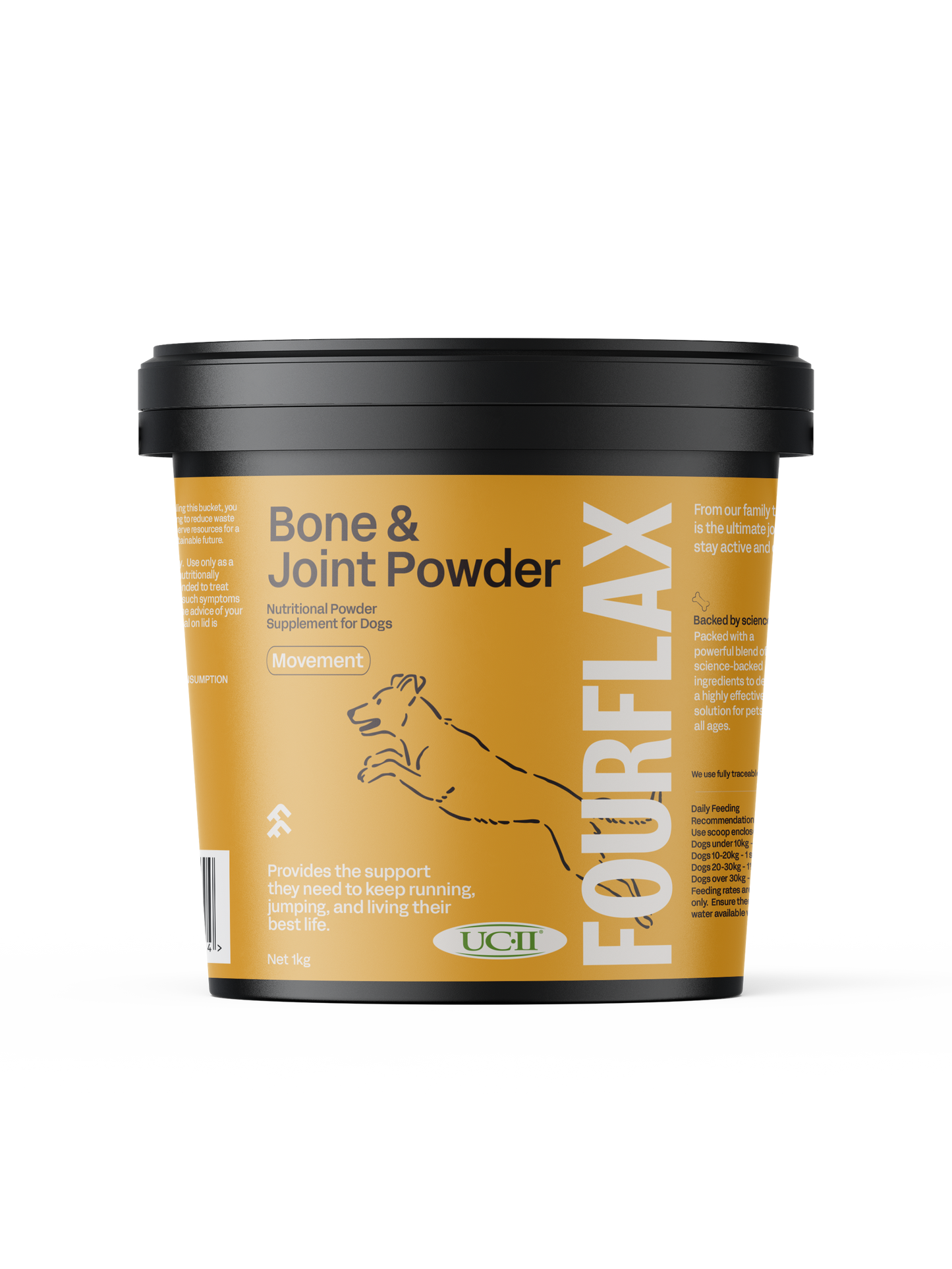 Fourflax Bone & Joint Powder for Dogs