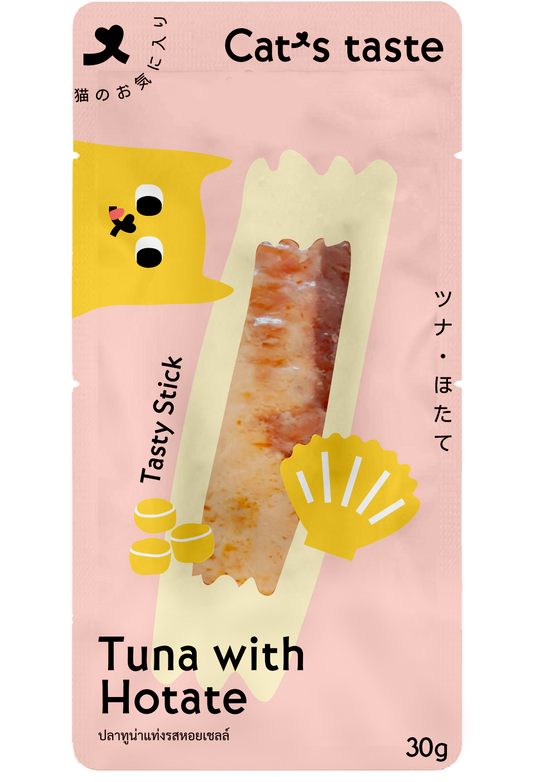 Cat's Taste Tuna Stick With Hotate
