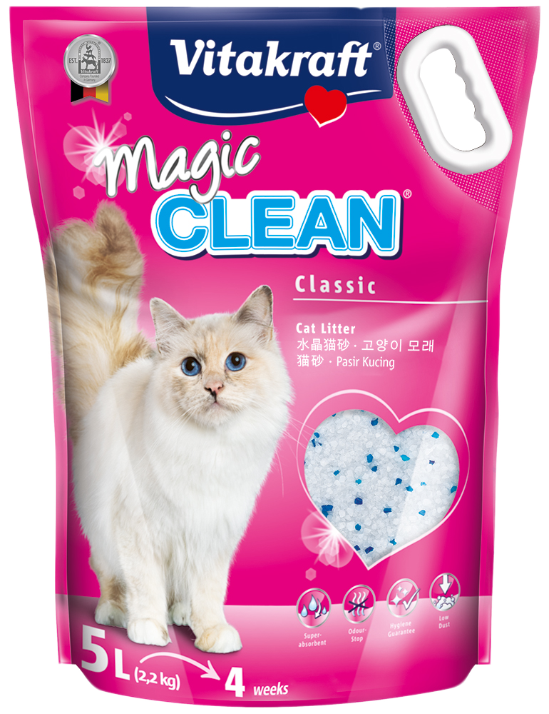 Vitakraft Magic Clean Classic Cat Litter 5L