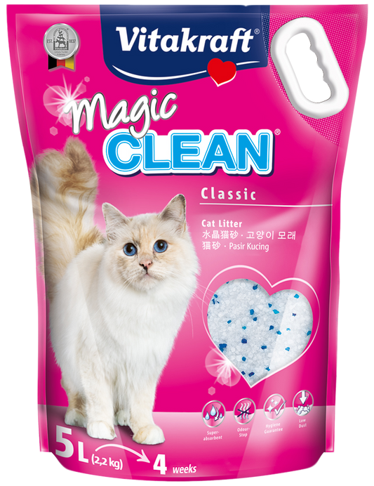 Vitakraft Magic Clean Classic Cat Litter 5L