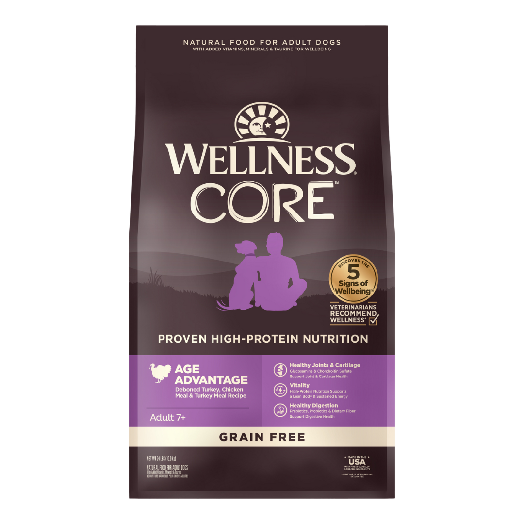 Wellness Core Grain Free Senior Age Advantage