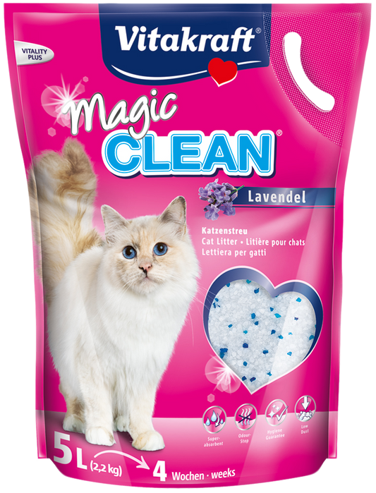 Vitakraft Magic Clean Lavender Cat Litter 5L