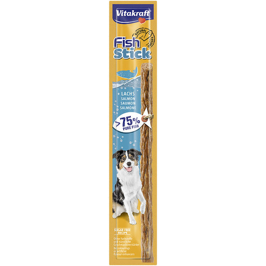 [12 Pieces] Vitakraft Fish Stick Salmon