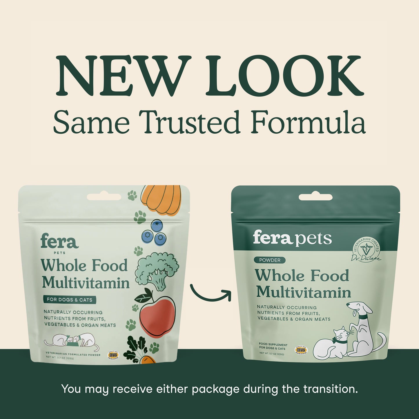 Fera Pets Whole Food Multivitamin 3.7oz