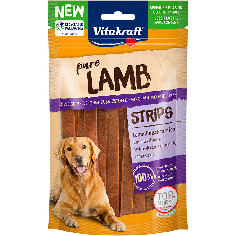 Vitakraft Pure Lamb Strips 80g