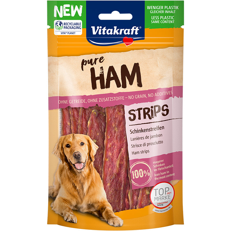Vitakraft Pure Ham Strips 80g