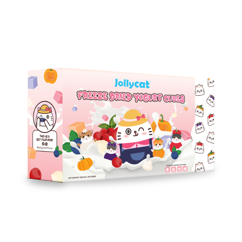 Jollycat Freeze Dried Yogurt Cubes Original - 20g