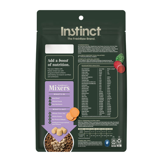 Instinct Freeze-dried Raw Boost Mixers Grain-free Multivitamin For Adult Dogs Food Topper