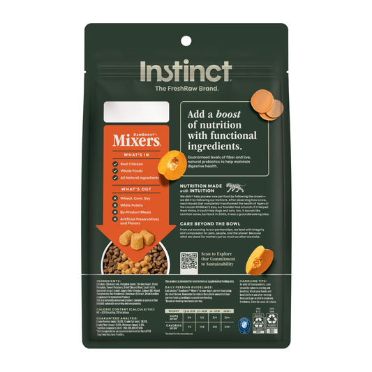Instinct Freeze-dried Raw Boost Mixers Grain-free Gut Health Recipe Dog Food Topper