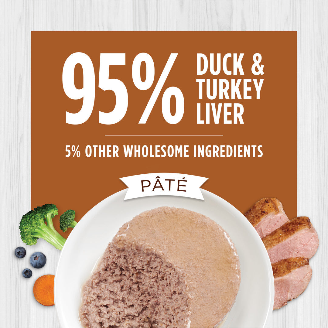 Instinct Original Grain-free Pate Real Duck Recipe Canned Cat Food
