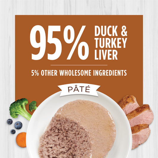 Instinct Original Grain-free Pate Real Duck Recipe Canned Cat Food