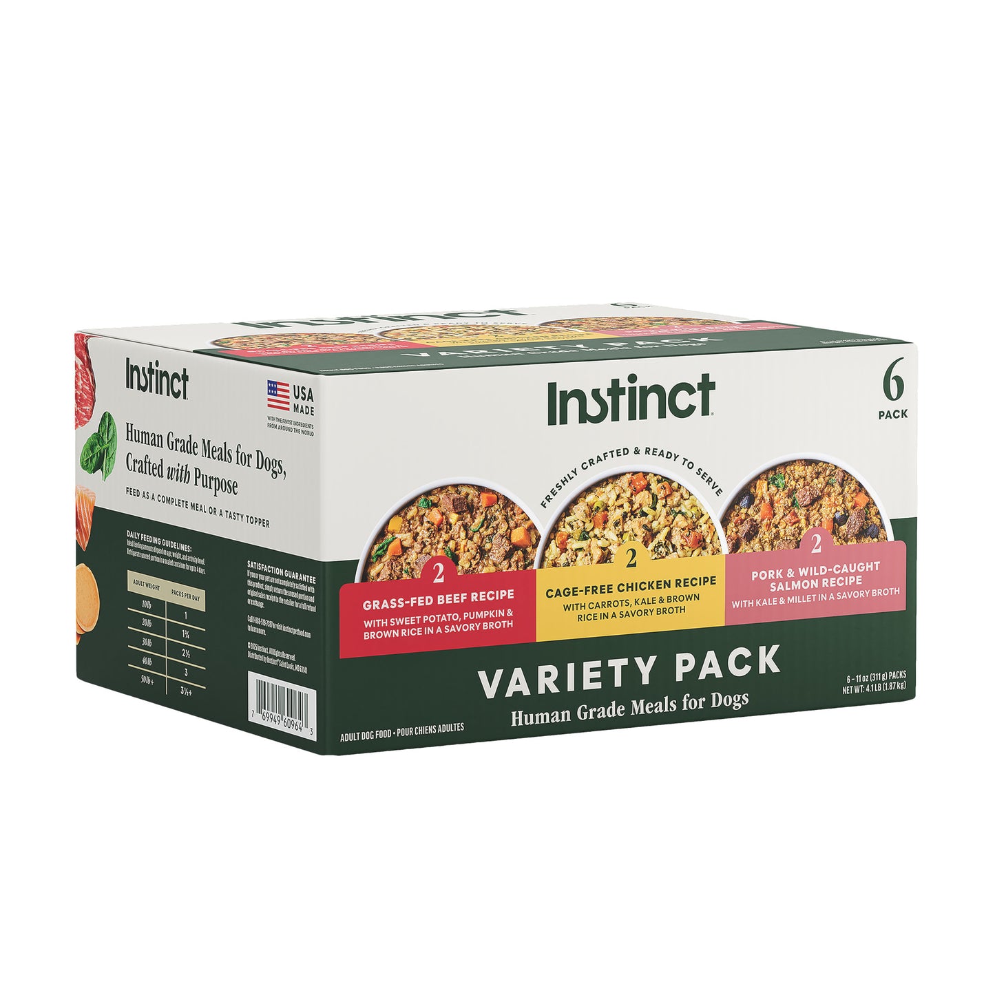 Instinct Freshly Crafted Meals Variety Pack