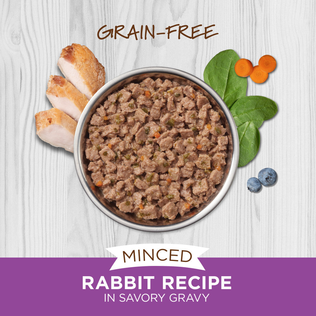 Instinct Grain-free Minced Recipe With Real Rabbit Wet Cat Food Cups