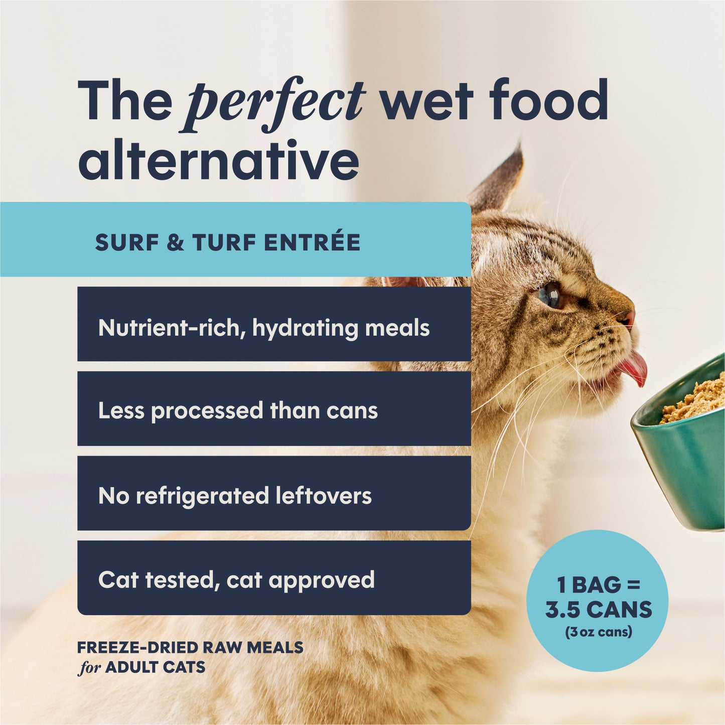 Instinct Freshdried Pates Surf & Turf Entrée Cat Food