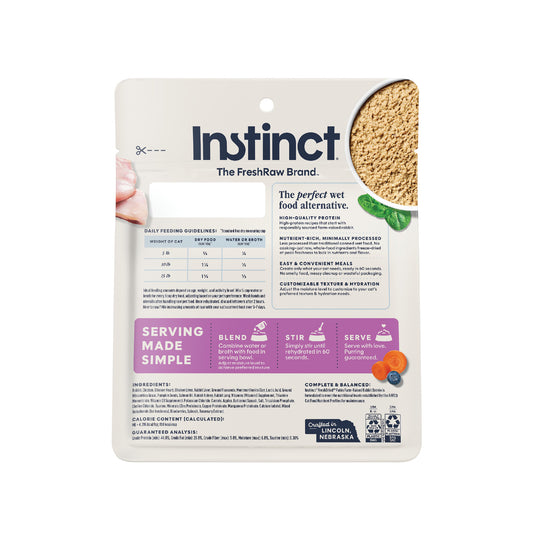 Instinct Freshdried Pates Rabbit Entrée Cat Food
