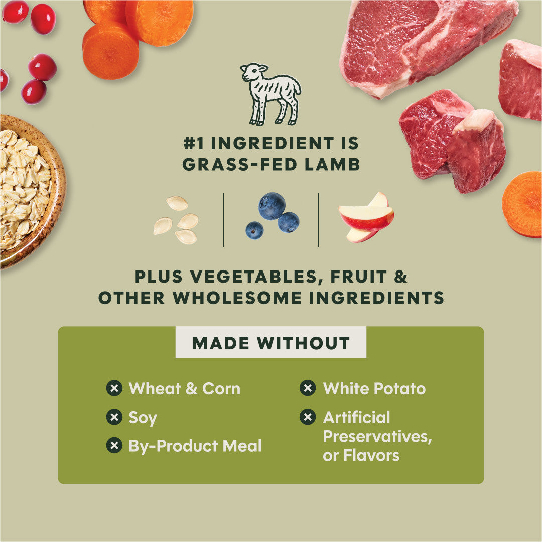 Instinct Rawboost Whole Grain Real Lamb & Oatmeal Recipe Dry Dog Food