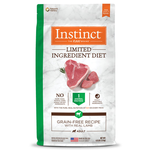 Instinct Limited Ingredient Diet Grain-free Recipe With Real Lamb Dry Dog Food