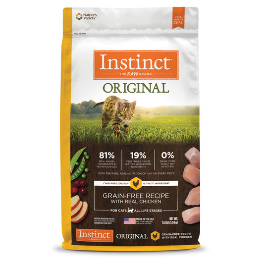 Instinct Original Grain-free Recipe With Real Chicken Dry Cat Food