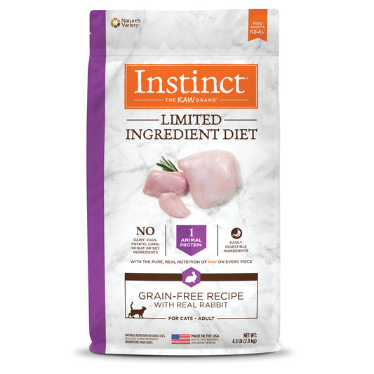 Instinct Limited Ingredient Diet Grain-free Recipe With Real Rabbit Dry Cat Food