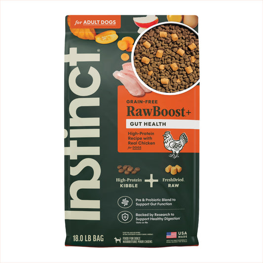 Instinct Raw Boost Gut Health Grain-free Recipe With Real Chicken Dry Dog Food