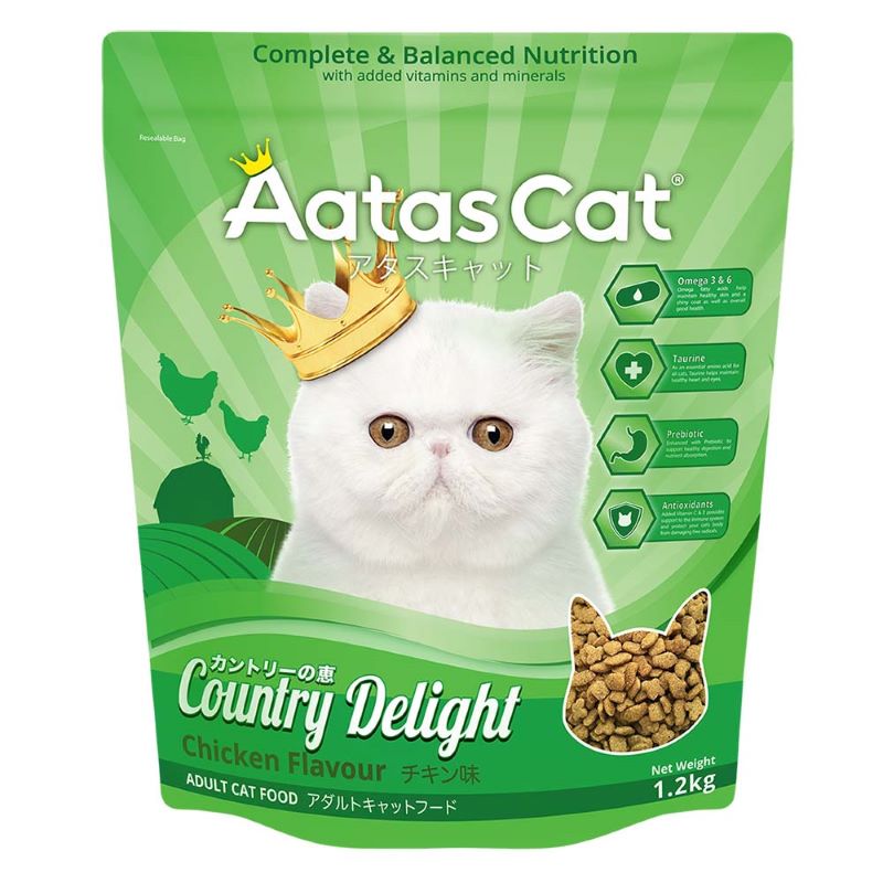 Aatas Cat Country Delight Adult Dry Cat Food (Chicken Flavour)