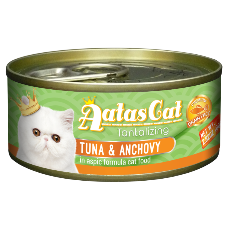 Aatas Cat Tantalizing Tuna & Anchovy 80g