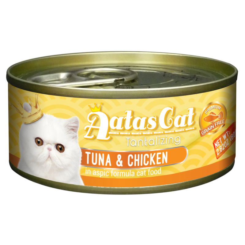 Aatas Cat Tantalizing Tuna & Chicken 80g